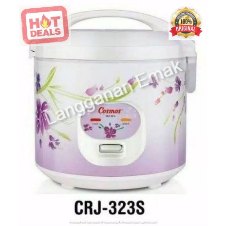 Cosmos Magic com Rice Cooker CRJ-323s / CRJ 323s / CRJ-323 / CRJ323 / CRJ323s 1,8 Liter