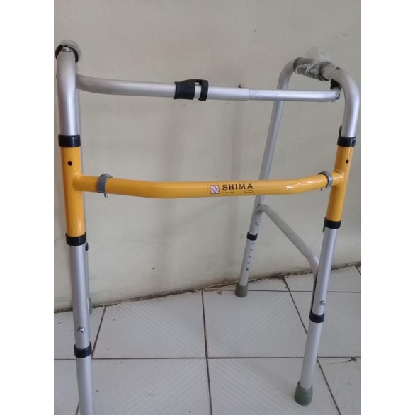 Walker Shima/alat bantu jalan bentuk jemuran