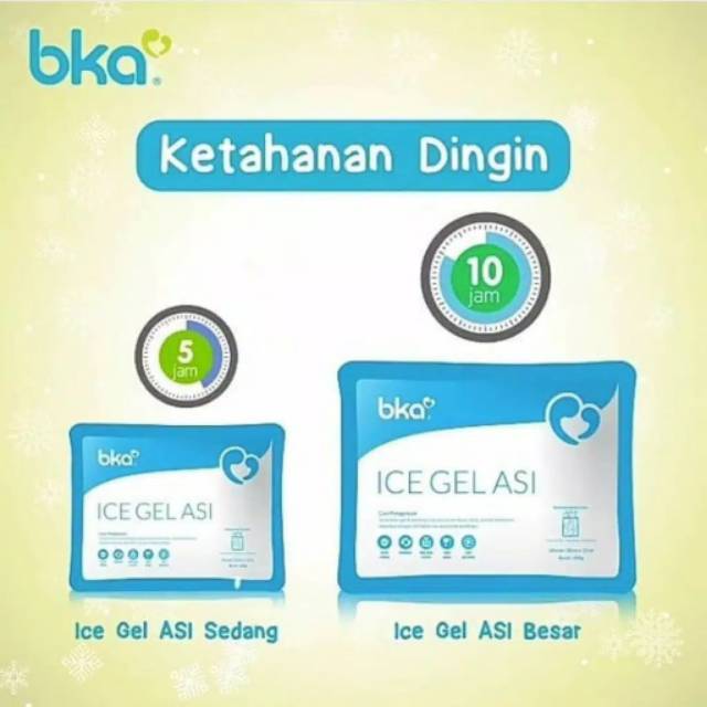 Ice Gel BKA 160 gram | Tambahan Pendingin Untuk Tas ASI