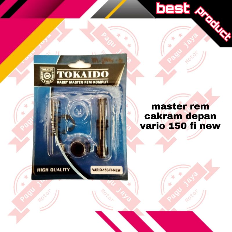 master rem cakram depan vario 150 fi new tokaido