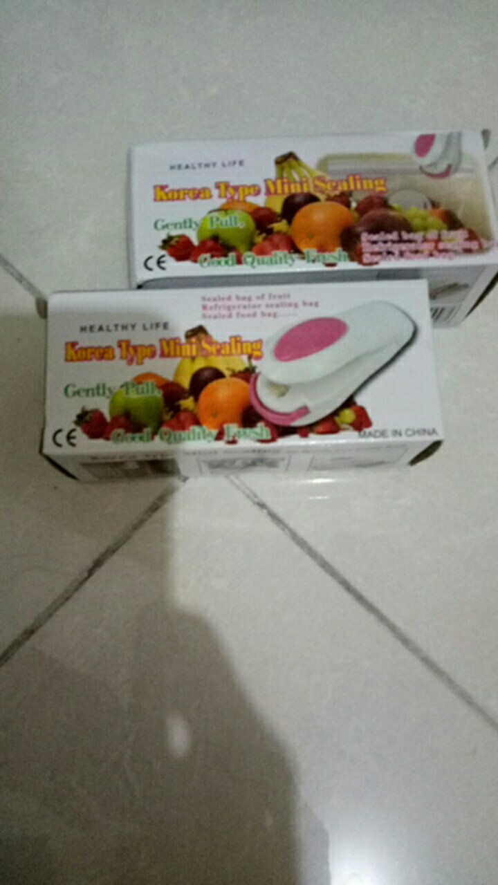 Handsealer Penyegel Segel Plastik Snack