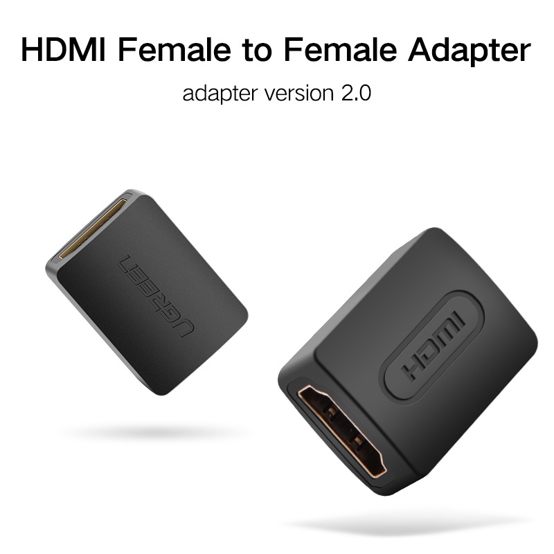 Ugreen Adapter Converter HDMI 2.0 4K Female Ke Female