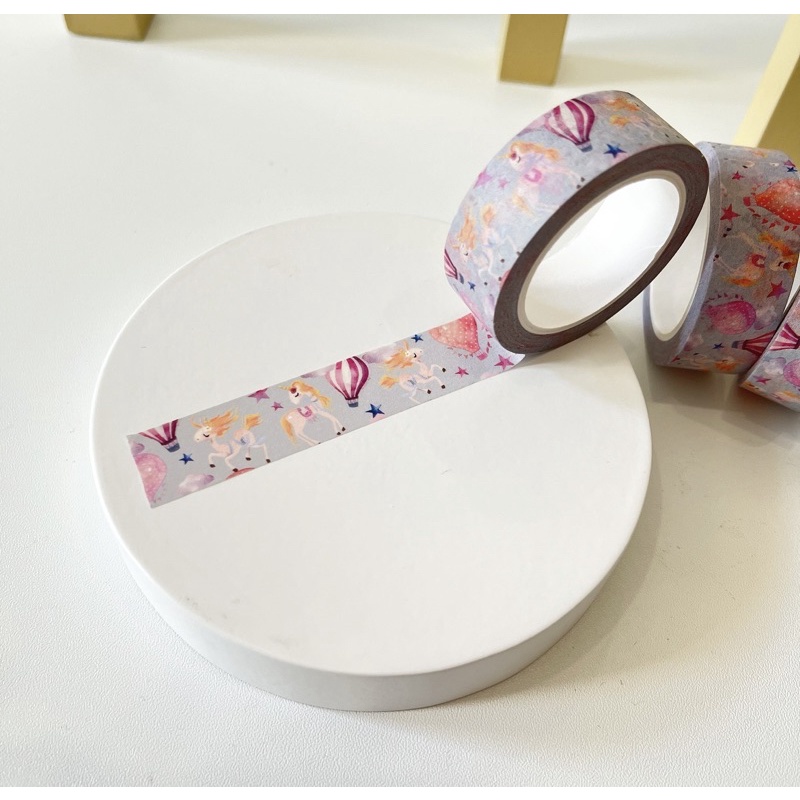 

Washimoshi Masking Washi Tape Air Baloon Design (Limited Edition)