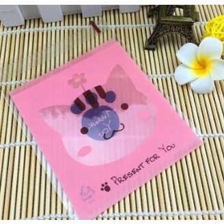 

Plastik Kue Makanan 10 X 10cm Kucing Lucu Pink Cookies Plastic