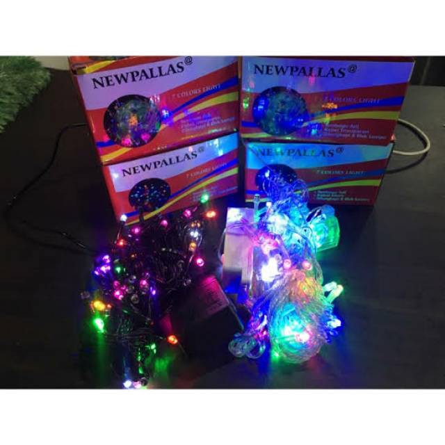 LAMPU KELAP KELIP RAINBOW, Lampu Tumblr LED, Christmas Lampu Natal Dekorasi Lampu Hias Impor