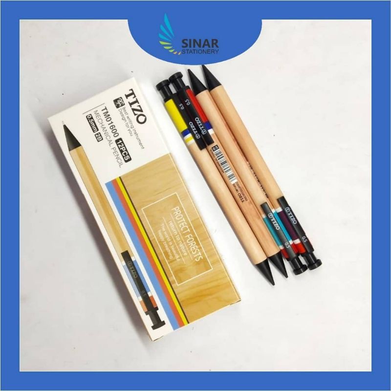 

PENSIL MEKANIK TIZO 0.5 TM1600/TM1600A/TM1600C