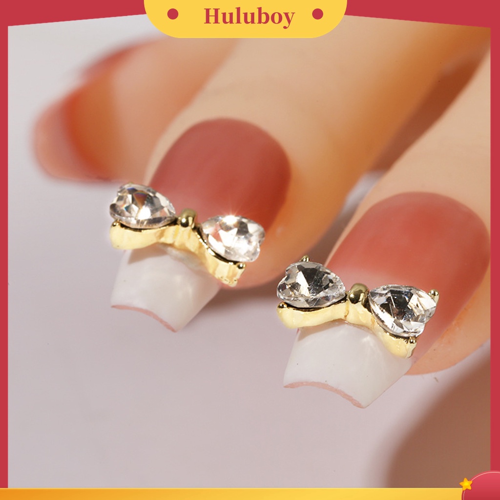 Huluboy Huluboy♡ 20pcs / Kantong Ornamen Kuku Ringan Mewah Untuk Dekorasi Nail Art DIY