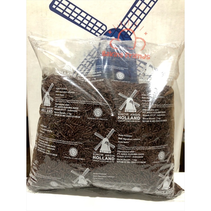 

Meses Cokelat Holland 1KG/MEISES HOLLAND KEMASAN ASLI 1KG/COKLAT