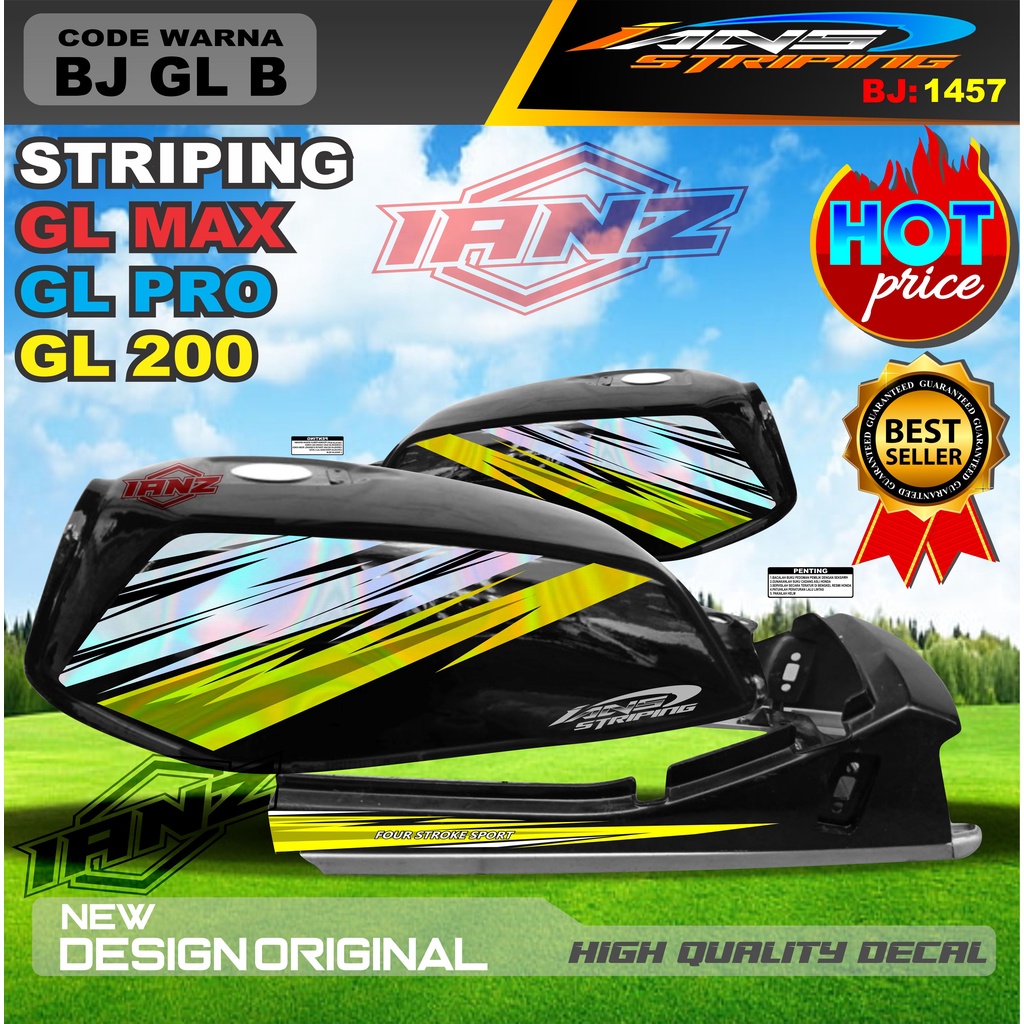 STIKER STRIPING GL 2000 VARIASI HOLOGRAM / STRIPING GL PRO MAX VARIASI HOLOGRAM / STRIPING GL