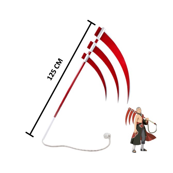 Sabit Kayu Hidan Anime Naruto Cosplay