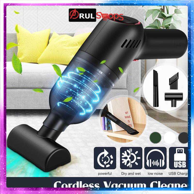 ARS - HELLOLEIBOO Penyedot Debu Mobil Handheld Vacuum Cleaner 120W - LT-101C