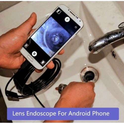 i95 Ear Cleaning Tool Kit - Endoscope Visual Earpick With Mini Camera Jernih 6 LED USB Type