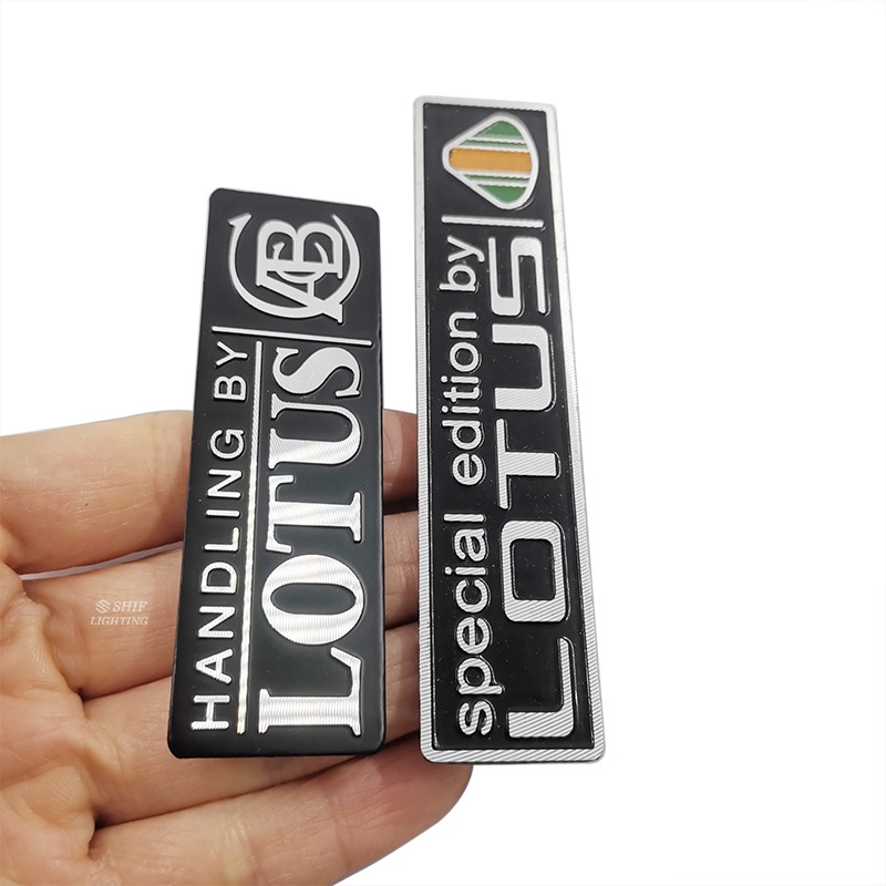 1pc Stiker Emblem Logo LOTUS Bahan Metal Untuk Dekorasi Mobil