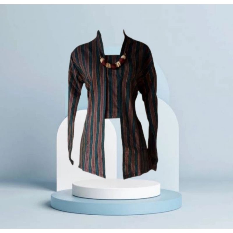 KEBAYA LURIK KUTU BARU PAKAIAN ADAT JAWA WANITA DEWASA