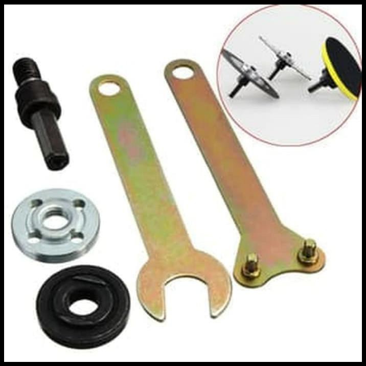 Adaptor Bor Alat Poles Mobil Amplas Kayu Mata Gerinda