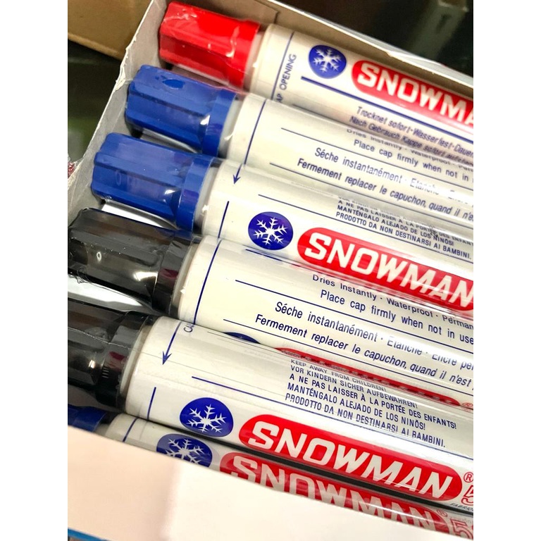 

spidol besar/ spidol dos/ spidol snowman/ spidol permanen