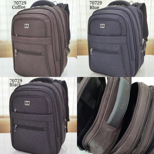 (S)New Ransel Laptop Polo  70729 Semi Ori