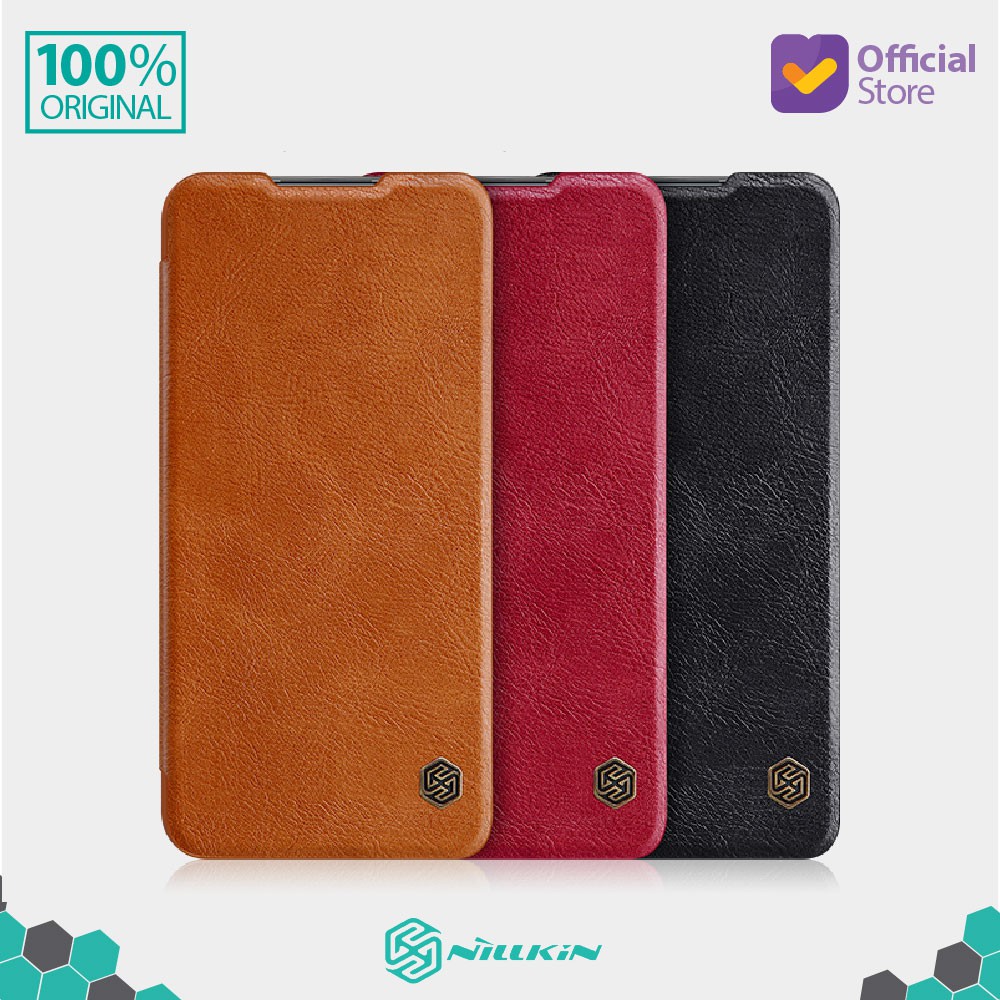 Case Xiaomi Redmi 9 Nillkin Qin Leather Flip | Shopee