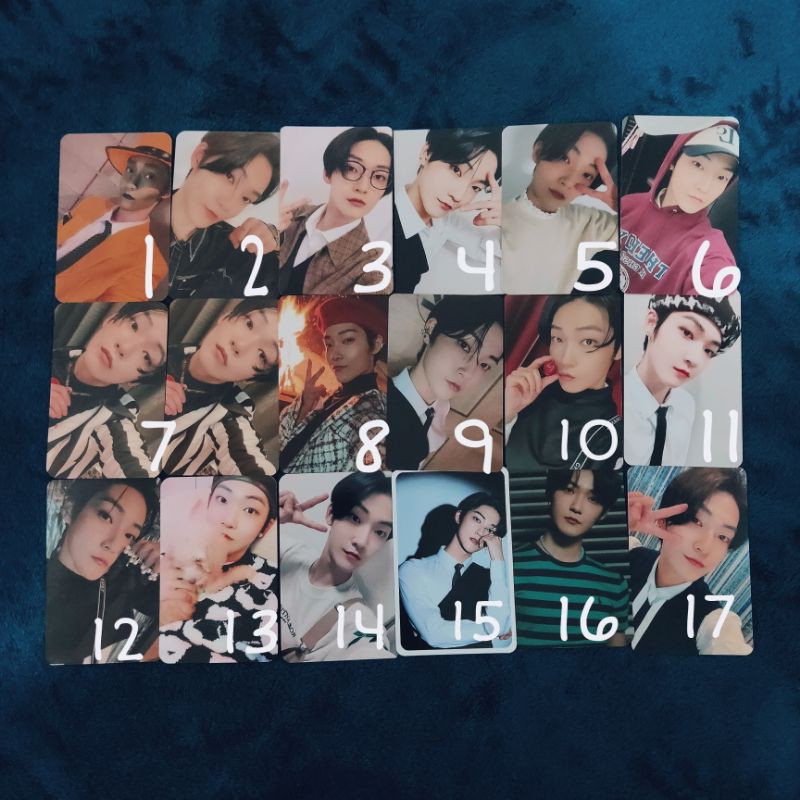 photocard/pc sg 1st fankit the boyz kevin stealer wd apmus mihwa dmc eline