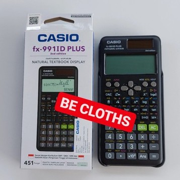 Casio FX-991 ID Plus Kalkulator Scientific Calculator Casio FX-991ID PLUS Kuliah Sekolah FX 991 ID P