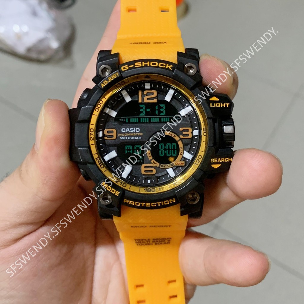 MODEL TERBARU !!!  GG-1000 Hijau Kuning Orange Army Jam tangan digital pria &amp; anak anti air