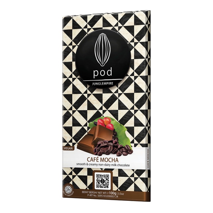 

PODCHOCOLATE ‘Café Mocha’ Milk Bali Chocolate - 100g - BARU
