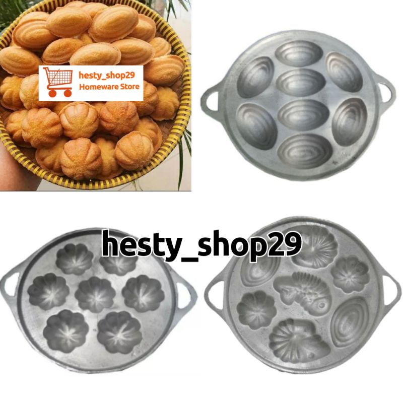 Cetakan Kue Bolu Kuwuk Bolu Kenong Bolu Kering Aluminium Cor