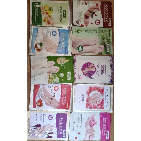 Masker Kaki Efero Foot mask / Masker Tangan Efero Hand mask