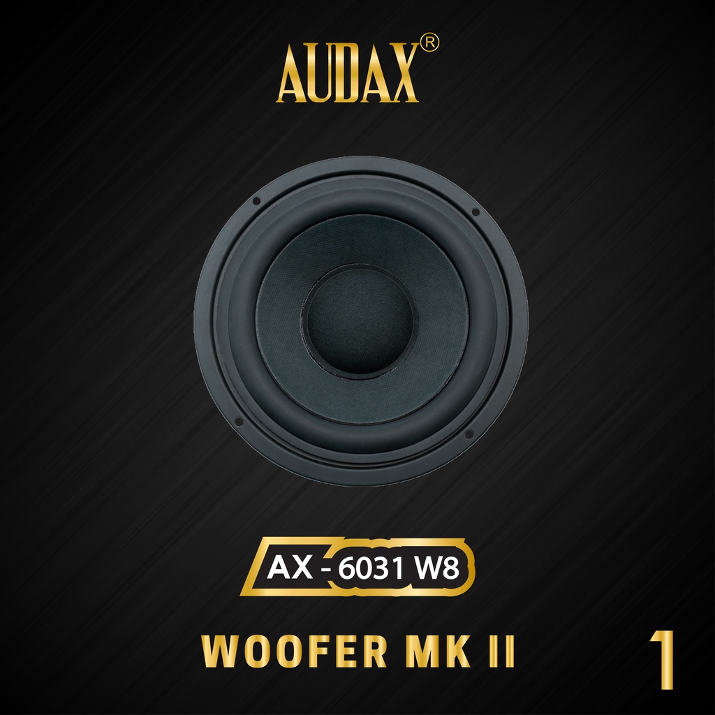Audax - Speaker Pasif 6" Audax AX-6031 W8 Woofer MK II