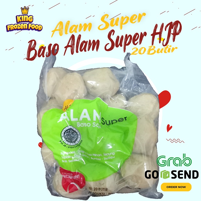 Bakso Alam Super HJP Isi 20 Butir