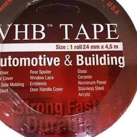

۩ Double Tape VHB Original 3M Super Lengket Super Kuat 24 mm ♪