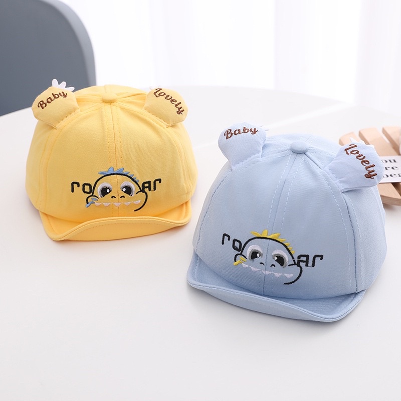 Topi Baseball Anak Laki Laki Perempuan Bayi Balita Import Model Dino Roar and Bear / Baby Toddler Boy Girl Baseball Hat Cap