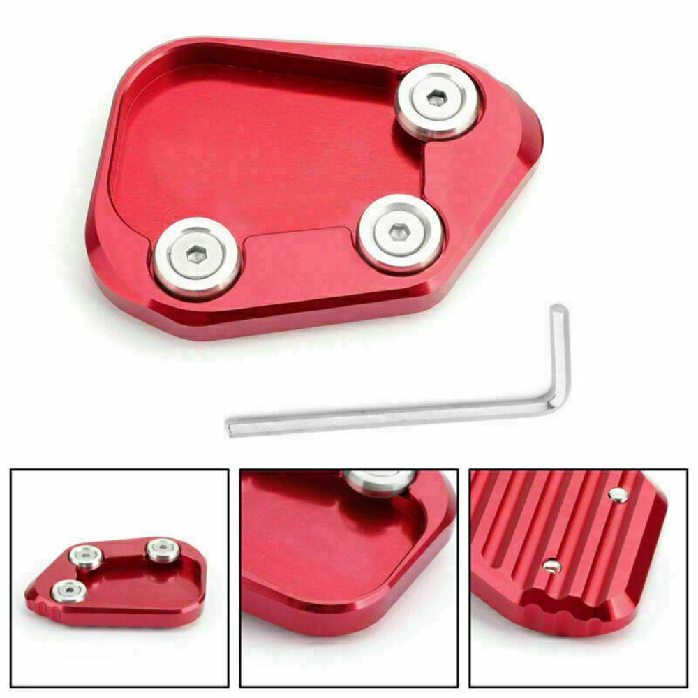 Populer Kaki Ekstensi Pad Pembesar Suku Cadang Motor Kickstand Side Stand Side Kick Stand Untuk HONDA CBR250RR 17-19