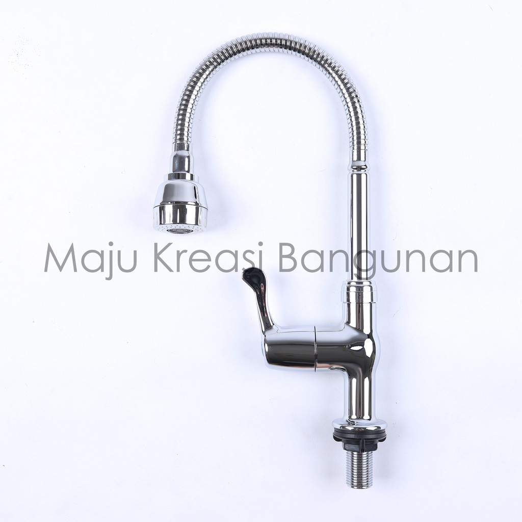 Kran Angsa Fleksibel NEW SOLIGEN PVC Chrome Keran Cuci Piring Flexible Tanam BS4 BS4W BS3C BS3 BS3W