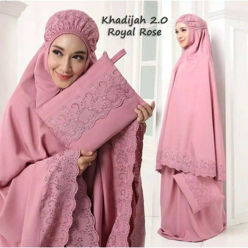 Mukena Khadijah Exclusive FREE TAS