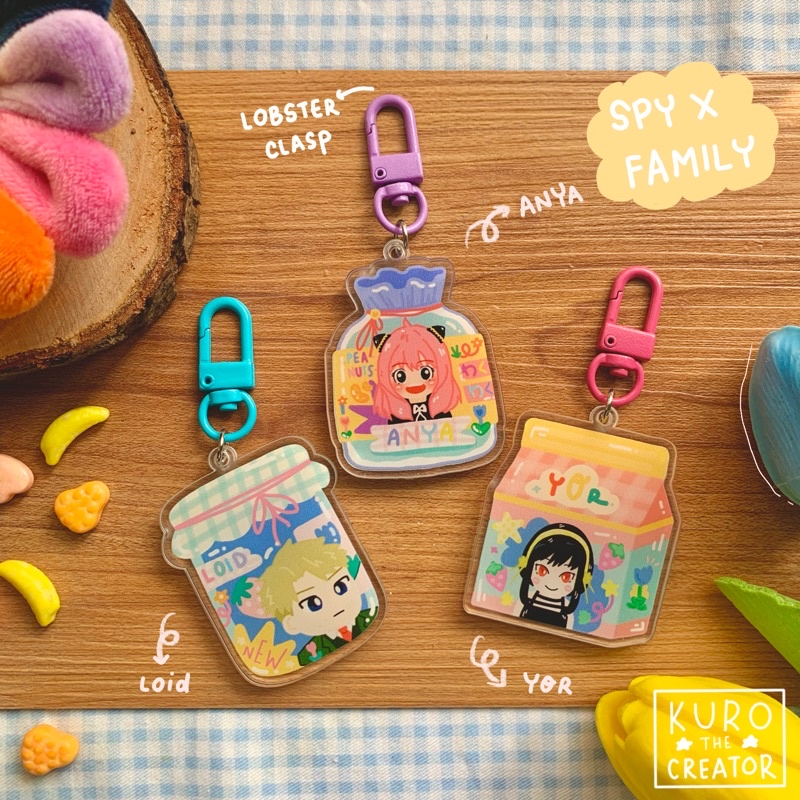 spy x family keychain