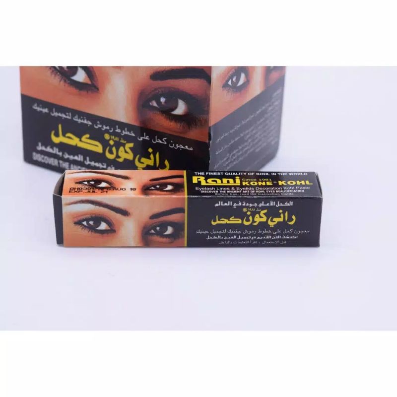 ORIGINAL RANI KAJAL KOHL KONE EYELASH AND AYELIDS PASTE CELAK