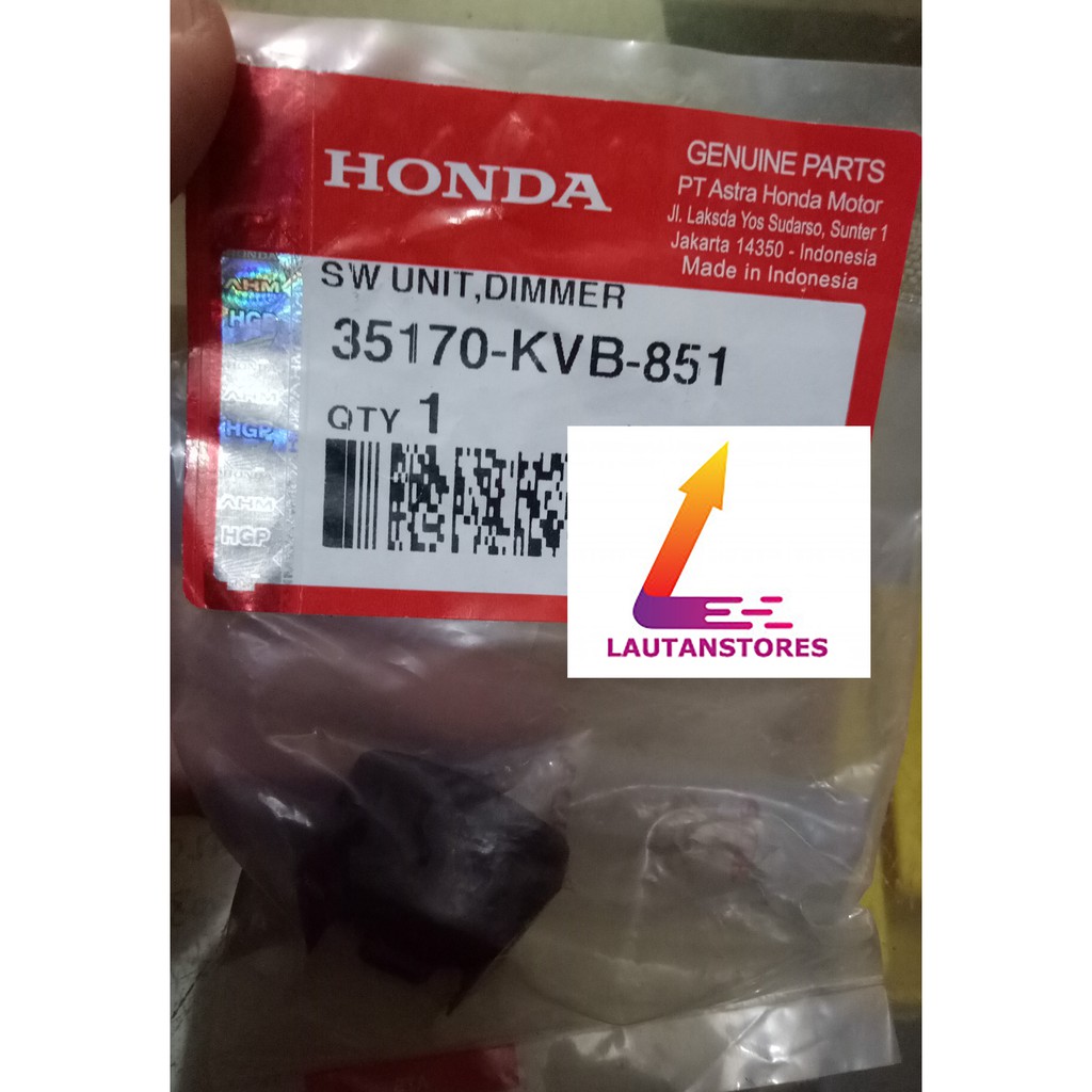 35170-KVB-851 Switch Dimmer/Saklar Lampu Beat