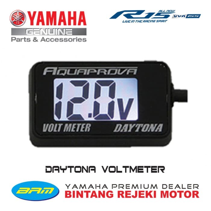 ✨ BISA COD ✨ DAYTONA VOLTMETER UNIVERSAL