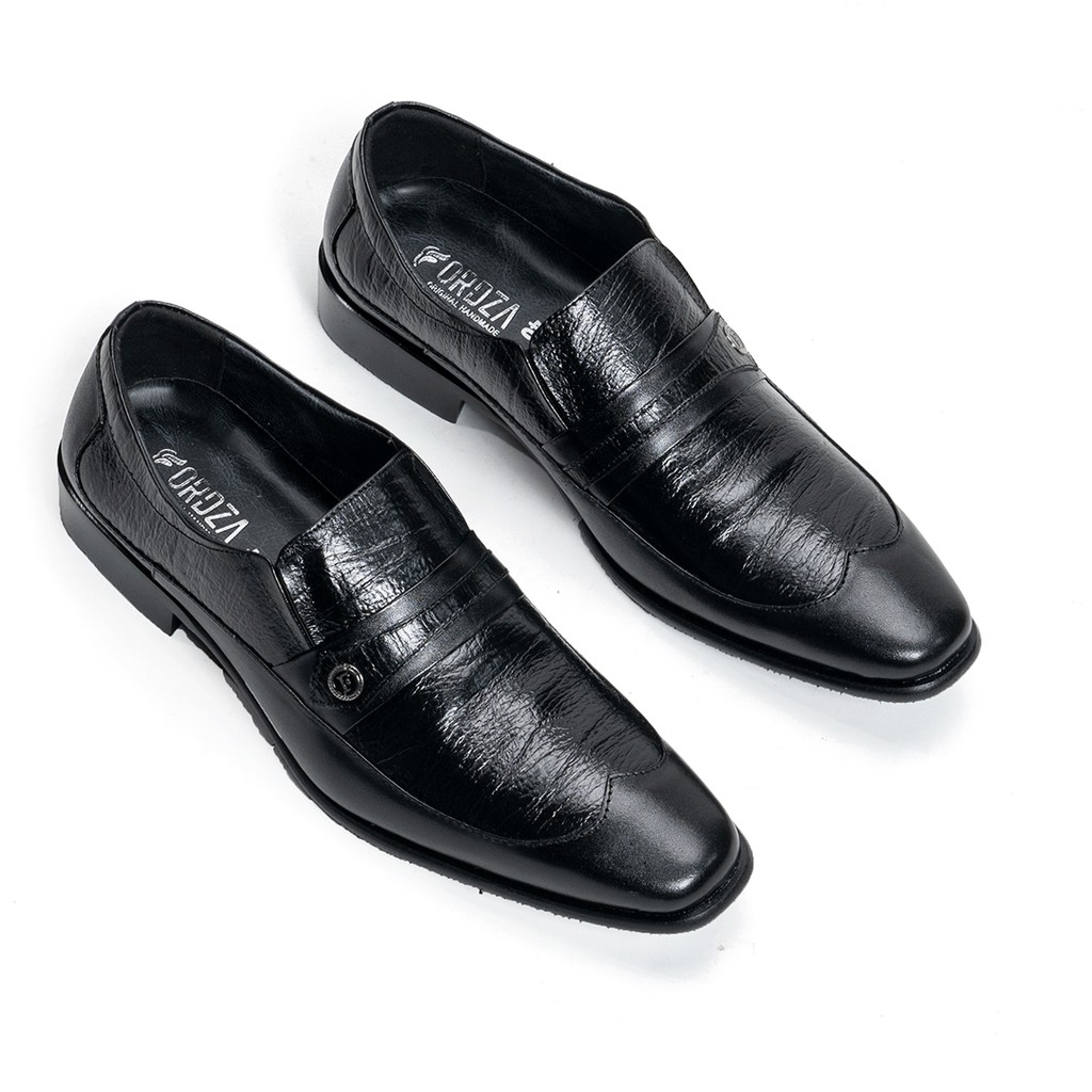 Sepatu Pantofel Pria Formal Wingtip Kulit Asli Orginal Fordza F7003