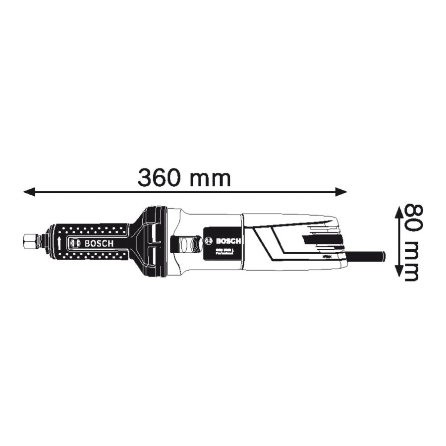 BOSCH GGS 5000 L Mesin Gerinda Lurus / Straight Grinder