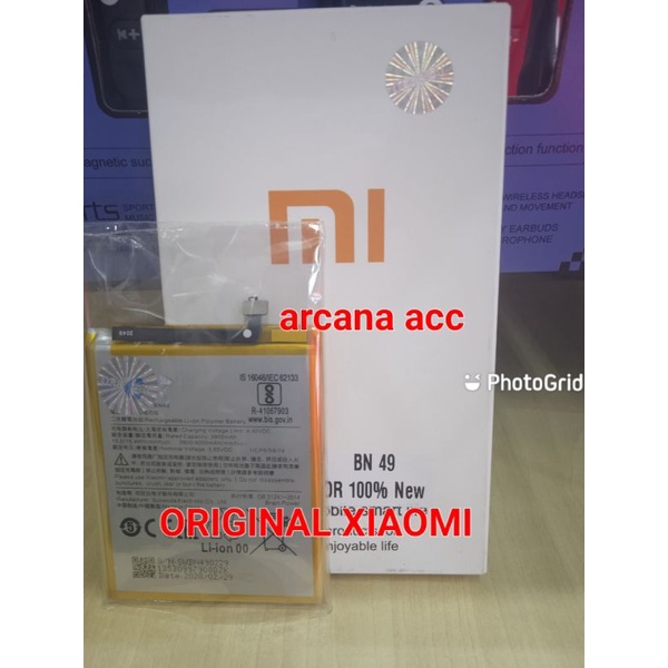 Baterai Battery Batre Batrei Xiaomi Redmi 7A BN49 4000MAH Original