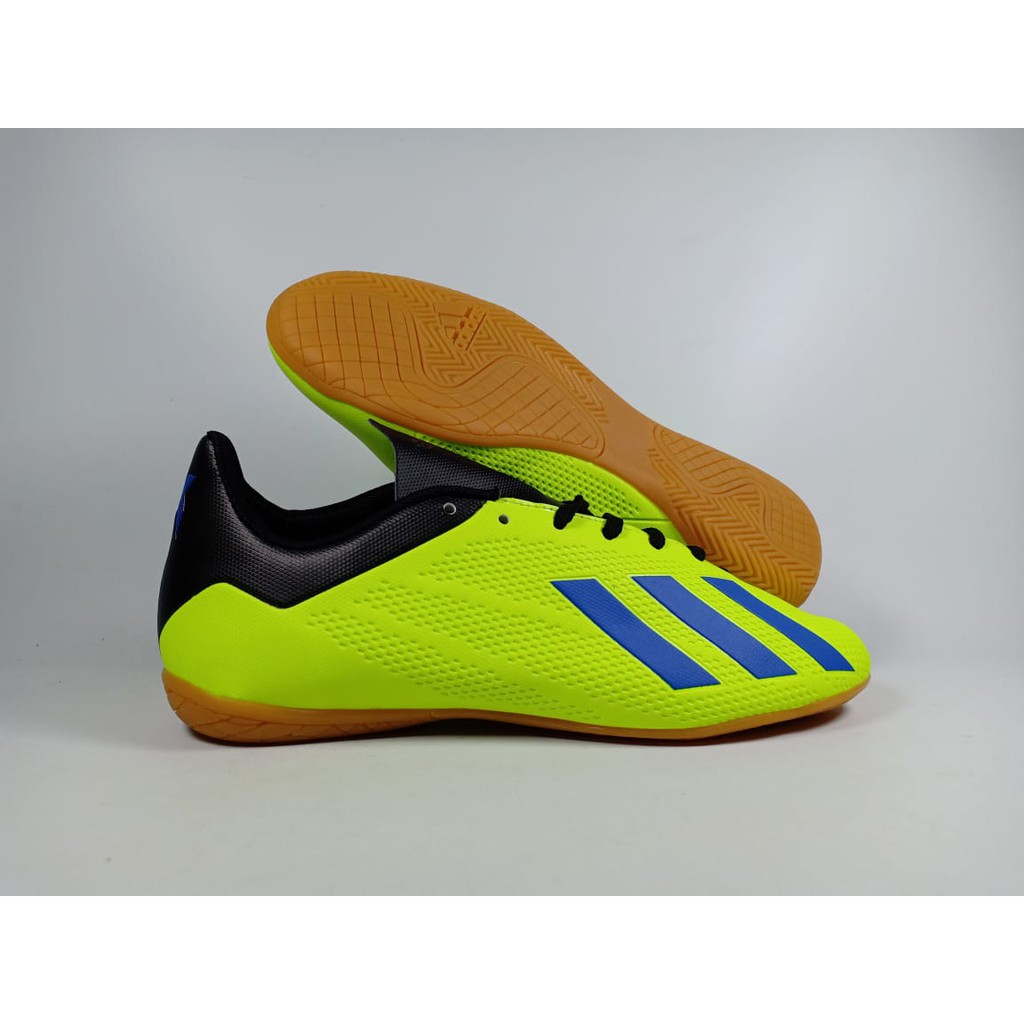 Sepatu Futsal Adidas X18 VOLT BLACK