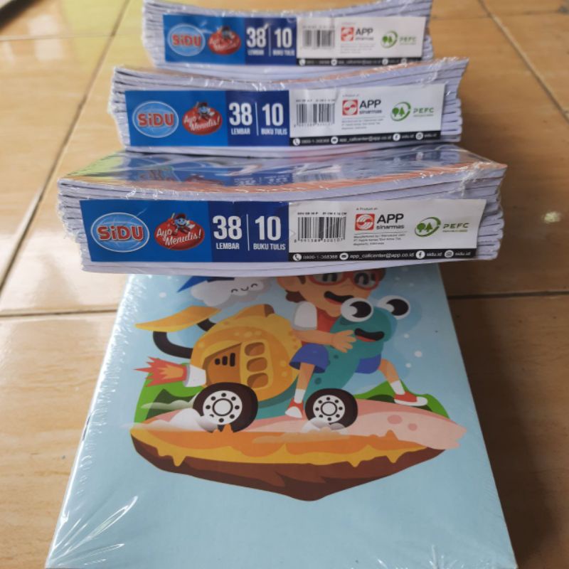 

Buku Tulis Sinar Dunia 38 Lembar 1 pak isi 10 Pic
