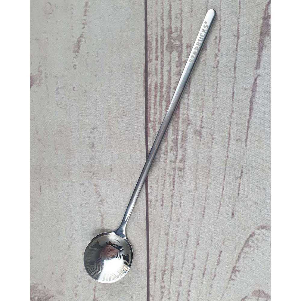 Moitakiy Sendok Makan Dessert Ice Cream Spoon Stainless Steel 17cm-F89