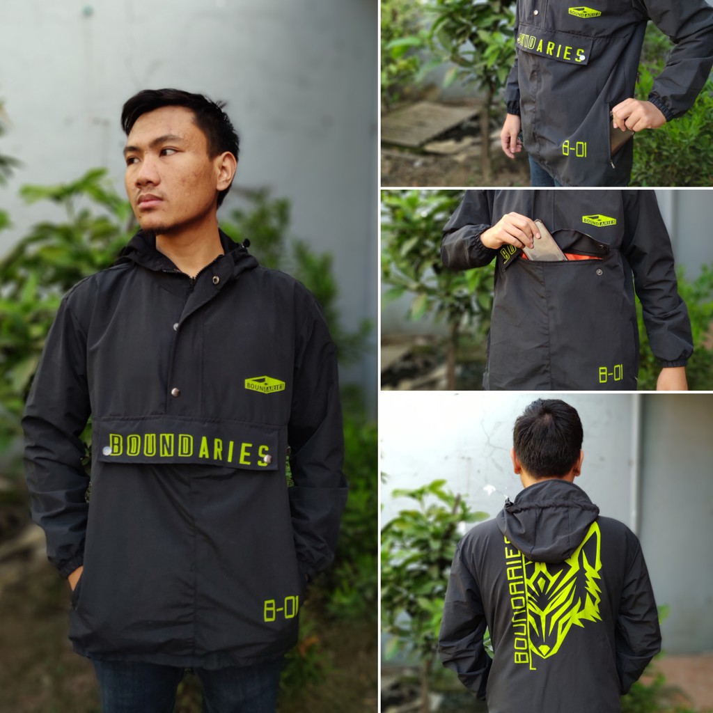 Jaket windbreaker jaket cagoule jaket hangat jaket keren limited