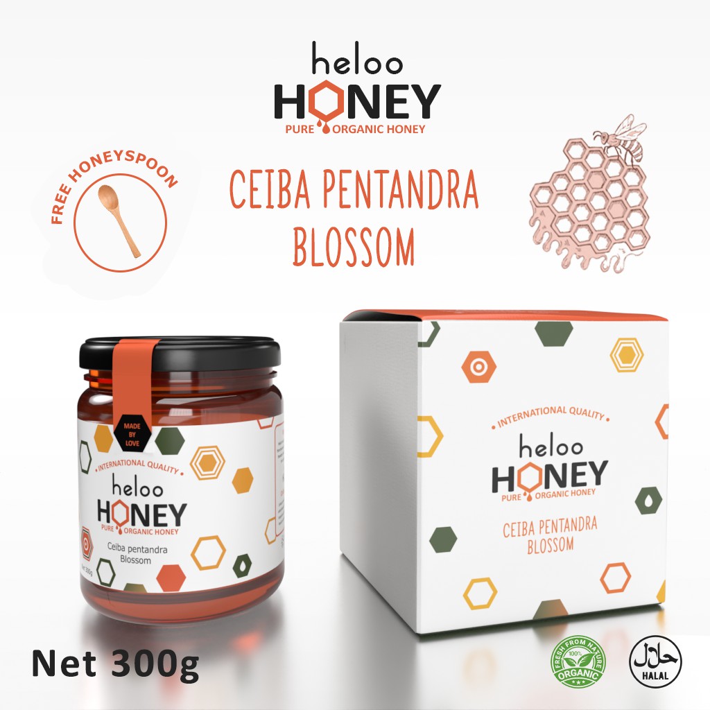 

Madu Murni Heloo Honey 300g Ceiba Pentandra [HHC01]