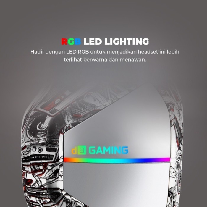 Digital Alliance Delta Art Skarlet Plus RGB Gaming Headset