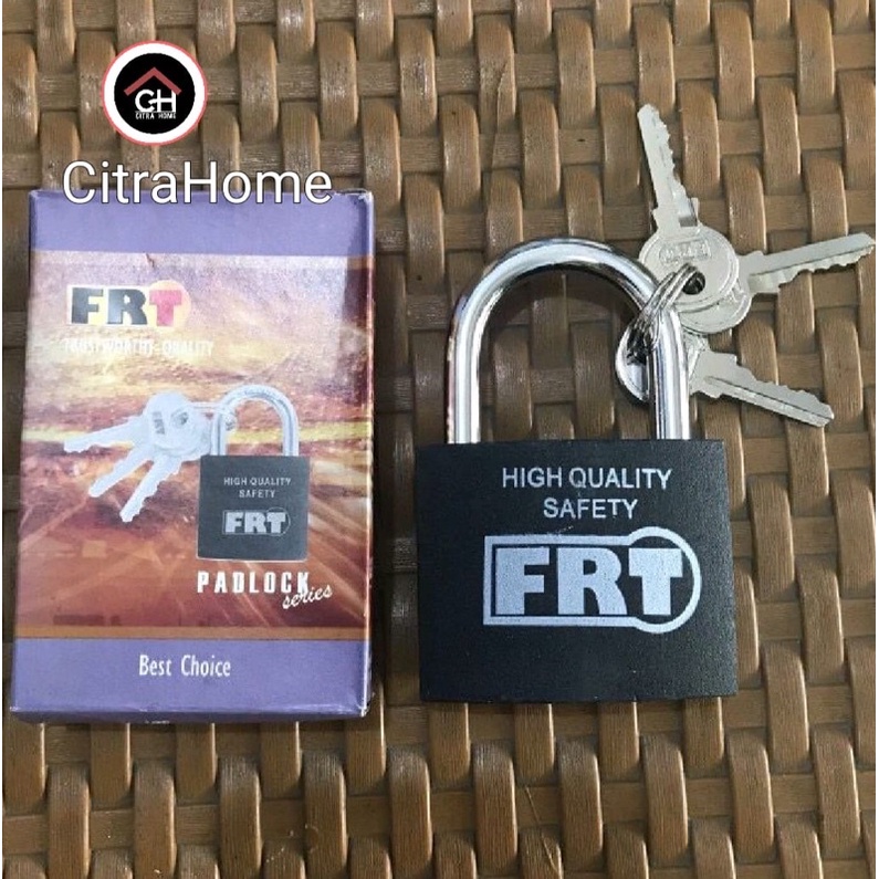 Gembok Hitam 60mm FRT