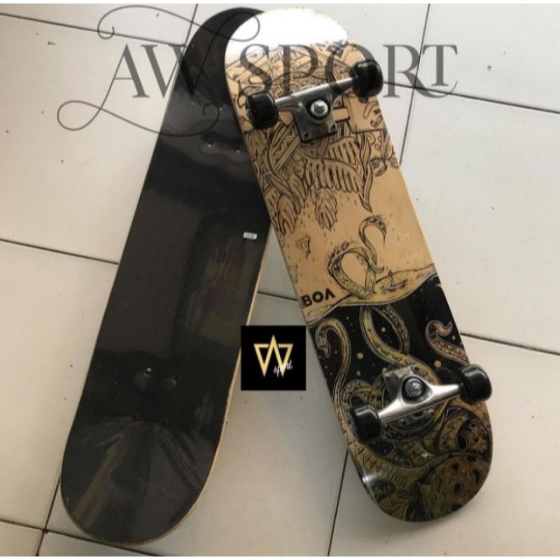 Skateboard Dewasa BOA/ skateboard motif Dewasa